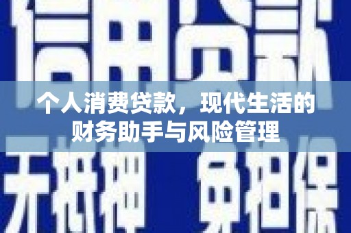漳州个人消费贷款，现代生活的财务助手与风险管理