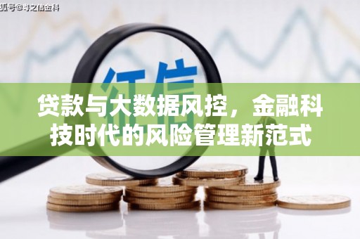 漳州贷款与大数据风控，金融科技时代的风险管理新范式