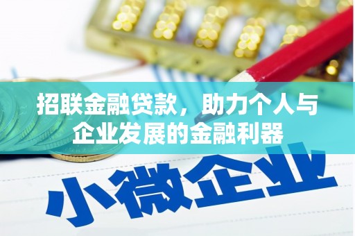 漳州招联金融贷款，助力个人与企业发展的金融利器