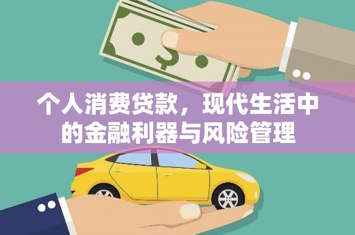 漳州个人消费贷款，现代生活中的金融利器与风险管理