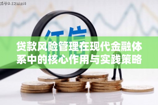 漳州贷款风险管理在现代金融体系中的核心作用与实践策略