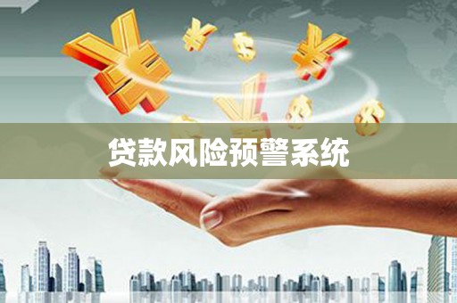 漳州贷款风险预警系统