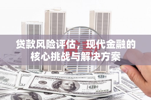 漳州贷款风险评估，现代金融的核心挑战与解决方案