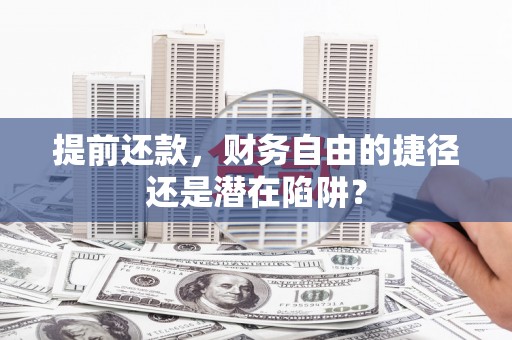 漳州提前还款，财务自由的捷径还是潜在陷阱？