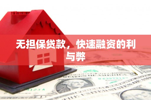 漳州无担保贷款，快速融资的利与弊