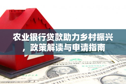 漳州农业银行贷款助力乡村振兴，政策解读与申请指南