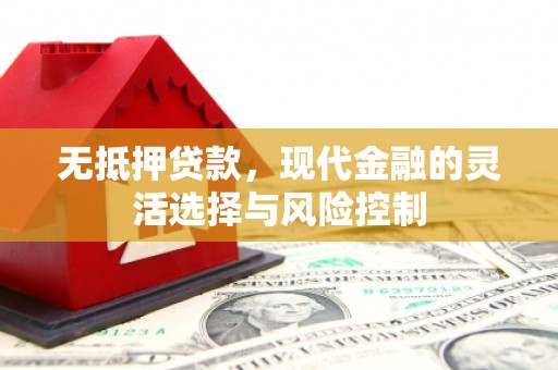 漳州无抵押贷款，现代金融的灵活选择与风险控制