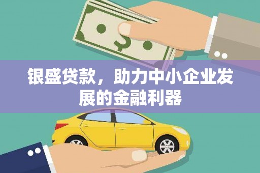 漳州银盛贷款，助力中小企业发展的金融利器