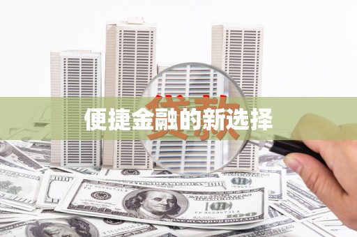 漳州便捷金融的新选择