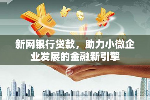 漳州新网银行贷款，助力小微企业发展的金融新引擎