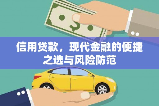 漳州信用贷款，现代金融的便捷之选与风险防范