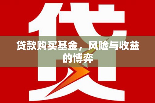 漳州贷款购买基金，风险与收益的博弈