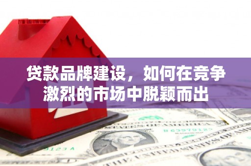 漳州贷款品牌建设，如何在竞争激烈的市场中脱颖而出