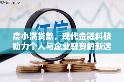 漳州度小满贷款，现代金融科技助力个人与企业融资的新选择