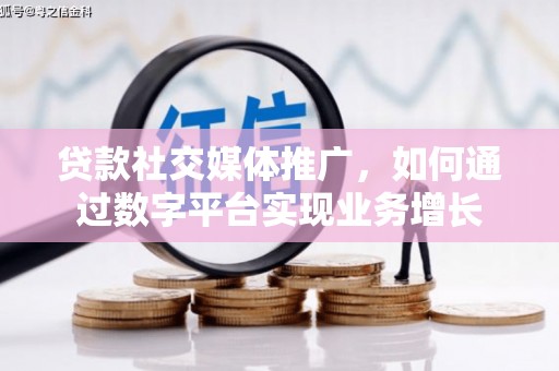 漳州贷款社交媒体推广，如何通过数字平台实现业务增长