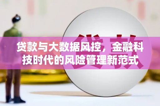 漳州贷款与大数据风控，金融科技时代的风险管理新范式