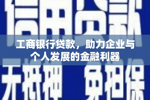 漳州工商银行贷款，助力企业与个人发展的金融利器
