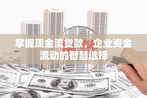 漳州掌握现金流贷款，企业资金流动的智慧选择