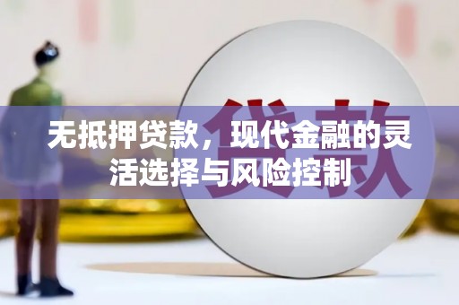 漳州无抵押贷款，现代金融的灵活选择与风险控制