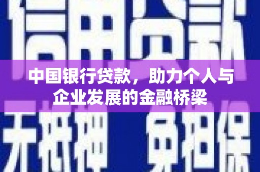 漳州中国银行贷款，助力个人与企业发展的金融桥梁