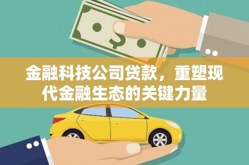 漳州金融科技公司贷款，重塑现代金融生态的关键力量