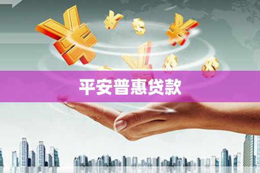 漳州平安普惠贷款