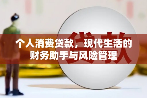 漳州个人消费贷款，现代生活的财务助手与风险管理