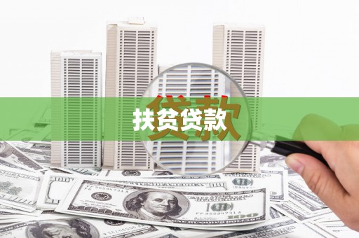 漳州扶贫贷款