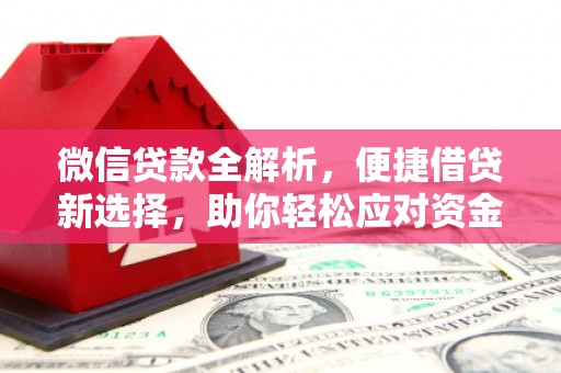 漳州微信贷款全解析，便捷借贷新选择，助你轻松应对资金需求